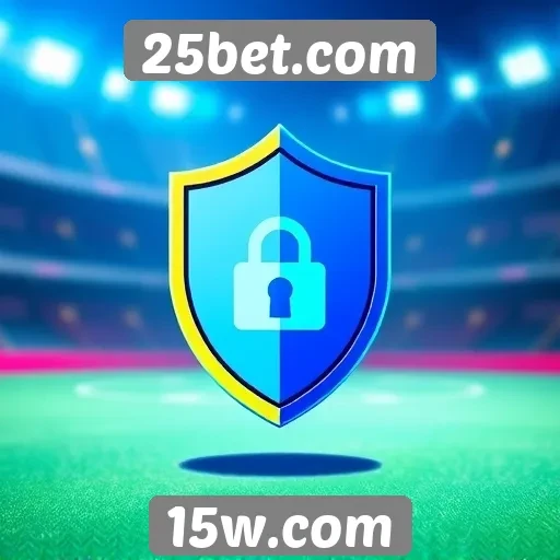 Recursos de segurança no site 25bet.com